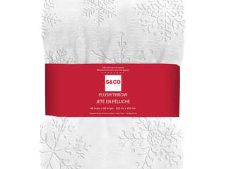 Xmas Plush Throw