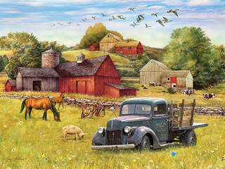 Summer Afternoon Puzzle (1,000)