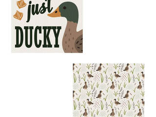2 Pack Reusable Dish Cloth- Duck