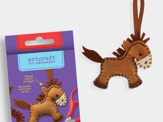 DIY Felt Ornament Kit Horse