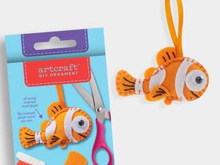 DIY Felt Ornament Kit Fish