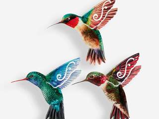 Metal Hummingbird Wall Art