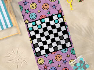 Board Game Beach Towel Set