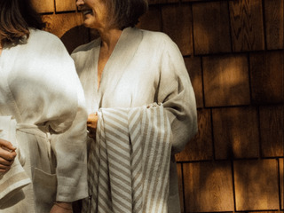 Ivory Linen Sleepwear