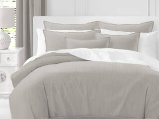 Ancebridge Dove Gray Bedding by 6ix Tailors- Twin & Super Queen