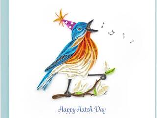 Quilling Card<br>Happy Hatch Day