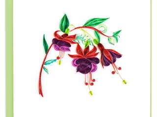 Quilling Card<br>Fucshia