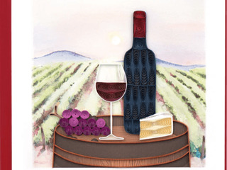 Quilling Card<br>Vineyard