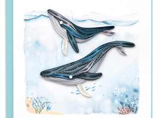 Quilling Card<br>Humpback Whale