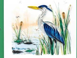 Quilling Card<br>Great Blue Heron
