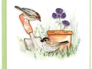 Quilling Card<br>Garden Sparrow