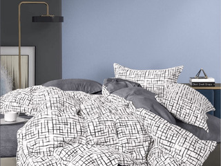 Black & White Check Bedding by Daniadown