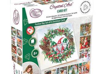 Crystal Art Card Kit Christmas Cards