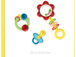 Quilling Card<br>Baby Rattles