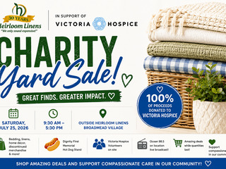 Charity Yard Sale for Victoria Hospice