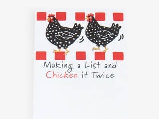 Magnetic Lists<br>Chicken It Twice