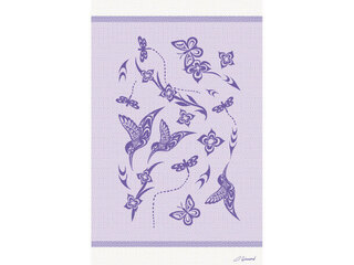 Artisan Cotton Towel<br>Hummingbird