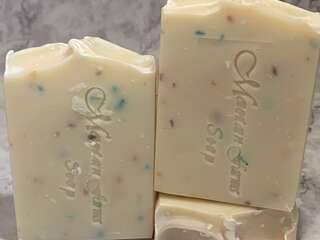Double Mint Confetti <br>Handmade Soap