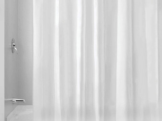 Clear Frost EVA Shower Curtain Long