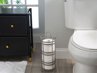 Duke Satin Toilet Paper Holder