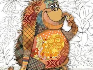 Obi Orangutan Card