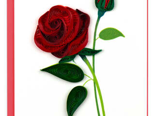 Quilling Gift Enclosure<br>Rose
