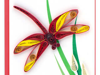Quilling Gift Enclosure<br>Dragonfly
