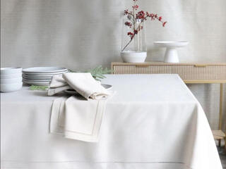 Hemstitch Table Linens