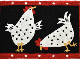 Jelly Bean Rugs<br>Cluck, Cluck Chicks