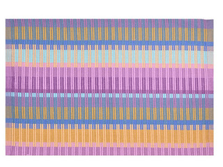 Barcode Placemat Purple