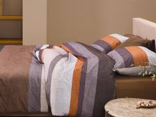 Kim Brown Flannel Bedding by Essenza