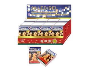 20 LED Indoor<br>Ice Cracker Ball String