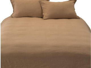 Lin Brown Linen Bedding <br>by Brunelli