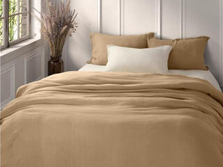 Lin Tan Linen Bedding <br>by Brunelli