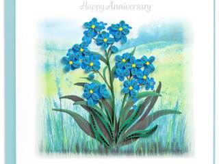 Quilling Card <br>Happy Anniversary