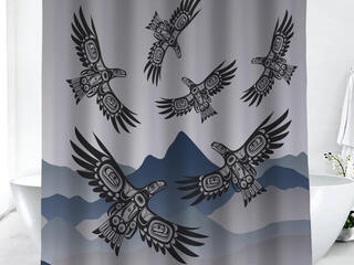 Soaring Eagle Shower Curtain