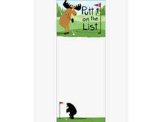 Magnetic Lists<br>Putt It on the List