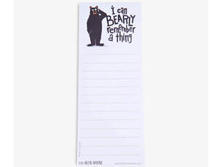 Magnetic Lists <br> Bearly Remember