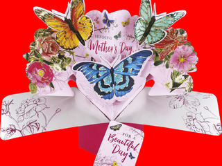 Pop Up Cards<br>Mother's Day Butterflies