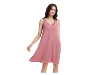 Bamboo Nightdress- Rose