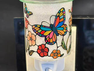 Butterfly Frosted Glass<br>Night Light