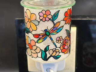 Dragonfly Frosted Glass<br>Night Light