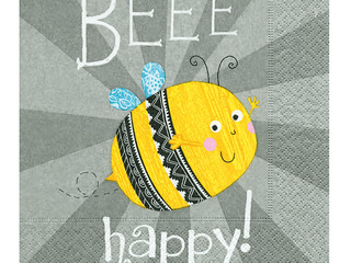 Beee Happy - Luncheon Napkins
