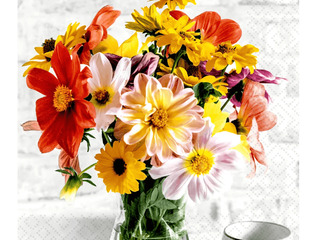 Bunch of Flowers - Luncheon Napkins