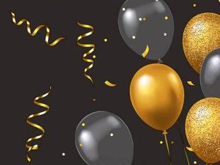 Elegant Balloons<br>Luncheon Napkin