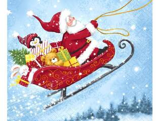 Sleigh Ride Napkins