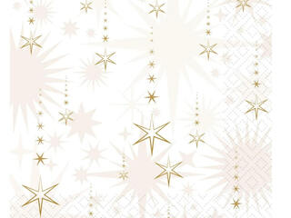 Gold Sprinkle Rain - Luncheon Napkin