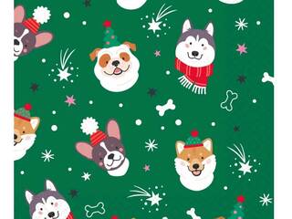 Merry Paws Napkins