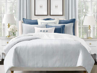 Pacific Stripe<br>Denim by 6ix Tailors