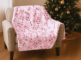 Xmas Plush Throw